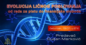 Vebinar: Evolucija ličnog poslovanja - od rada za platu, do finansijske slobode @ Online seminar